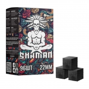 Уголь Shaman 22 мм, 96 шт (кокосовый)